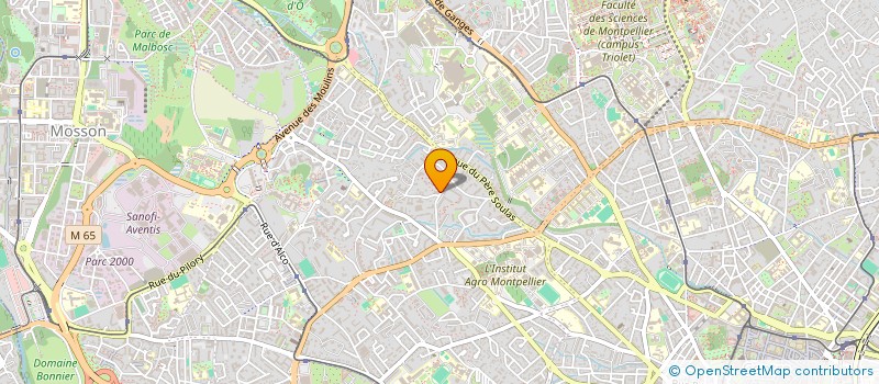 localisation de l'entreprise MONSIEUR HAMZA ADDA BACHIR à MONTPELLIER