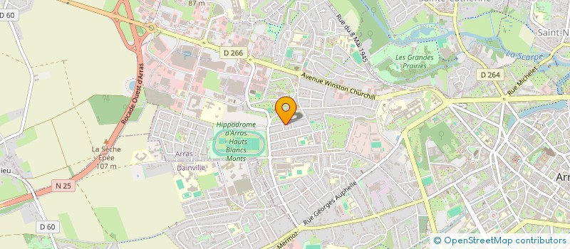 localisation de l'entreprise MONSIEUR HAMZA ADEN MOHAMED à ARRAS