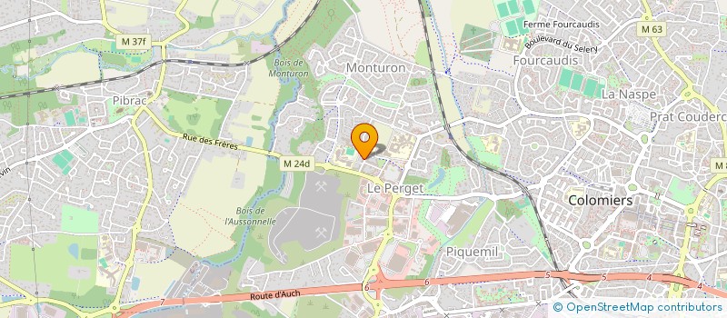 localisation de l'entreprise MONSIEUR HAMZA ADOUL à COLOMIERS