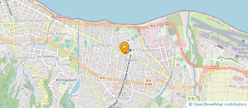 localisation de l'entreprise MONSIEUR HAMZA AHAMADA à SAINT-DENIS