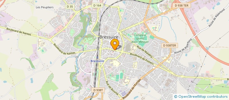 localisation de l'entreprise MONSIEUR HAMZA AHMED JAMMAA  BRESSUIRE