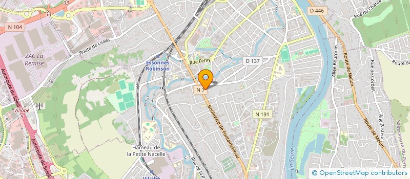 localisation de l'entreprise MONSIEUR HAMZA AHMED OSMAN à CORBEIL-ESSONNES