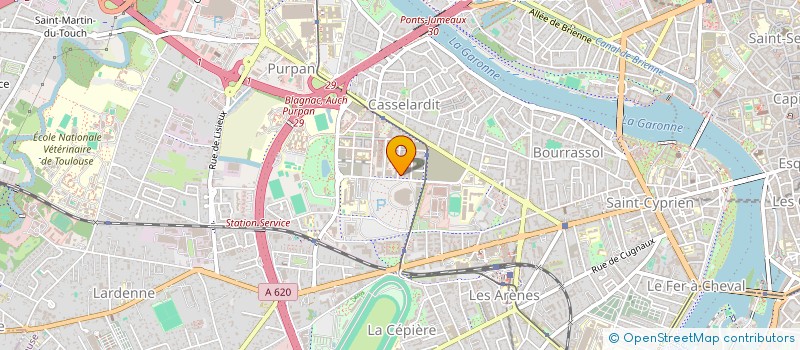 localisation de l'entreprise MONSIEUR HAMZA AIOUNI à TOULOUSE