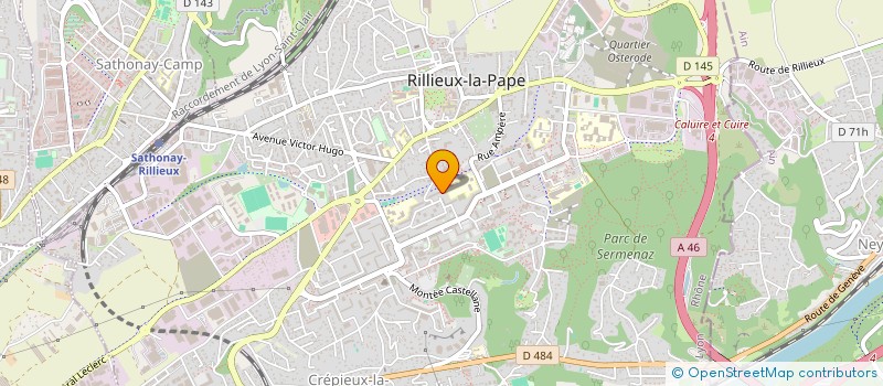 localisation de l'entreprise MONSIEUR HAMZA AISSAT  RILLIEUX-LA-PAPE