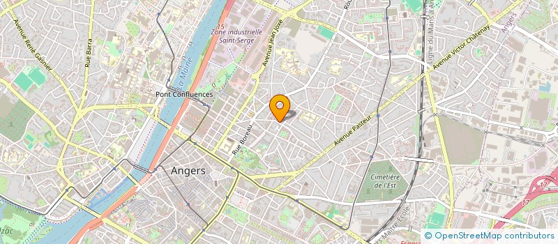 localisation de l'entreprise MONSIEUR HAMZA AJIACH à ANGERS