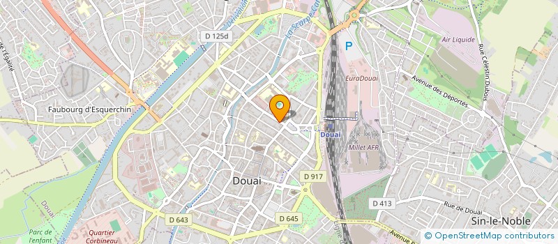 localisation de l'entreprise MONSIEUR HAMZA AKREMI  DOUAI