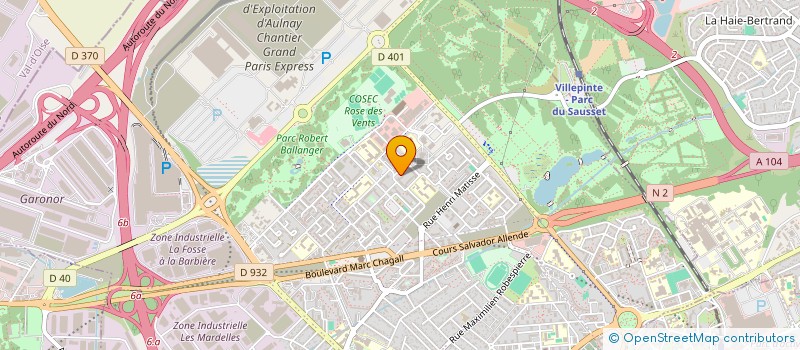 localisation de l'entreprise MONSIEUR HAMZA ALAMI BENHALIMA à AULNAY-SOUS-BOIS