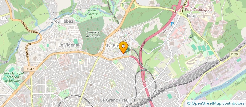 localisation de l'entreprise MONSIEUR HAMZA ALI à LIMOGES