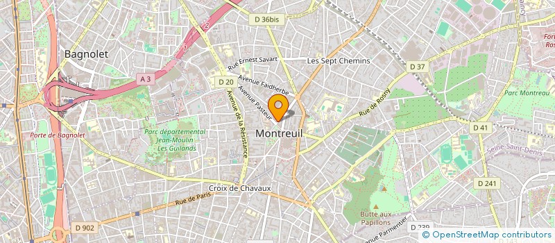 localisation de l'entreprise MONSIEUR HAMZA ALIMAT à MONTREUIL