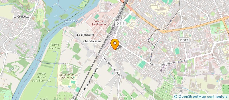 localisation de l'entreprise MONSIEUR HAMZA ALLIOUI à ANGERS