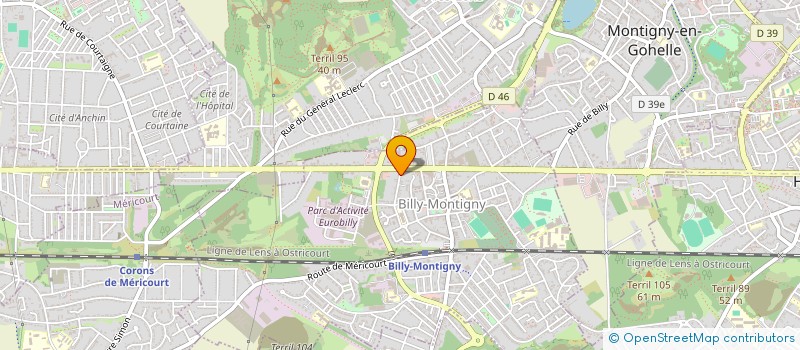 localisation de l'entreprise MONSIEUR HAMZA AMENTAGUE à BILLY MONTIGNY