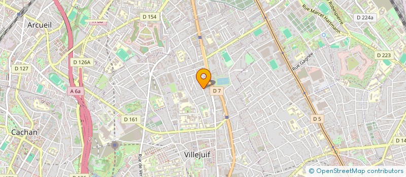 localisation de l'entreprise MONSIEUR HAMZA AMTHQALL à VILLEJUIF