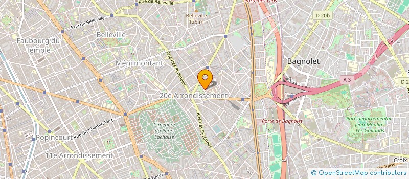 localisation de l'entreprise MONSIEUR HAMZA AOUDJIT à PARIS