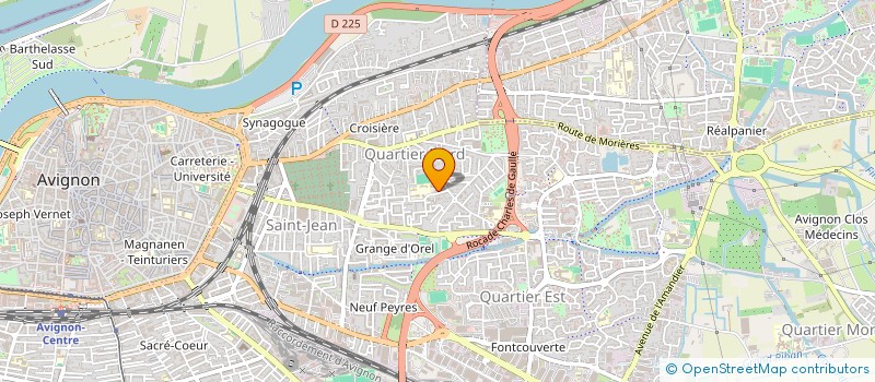 localisation de l'entreprise MONSIEUR HAMZA AOUINA  AVIGNON