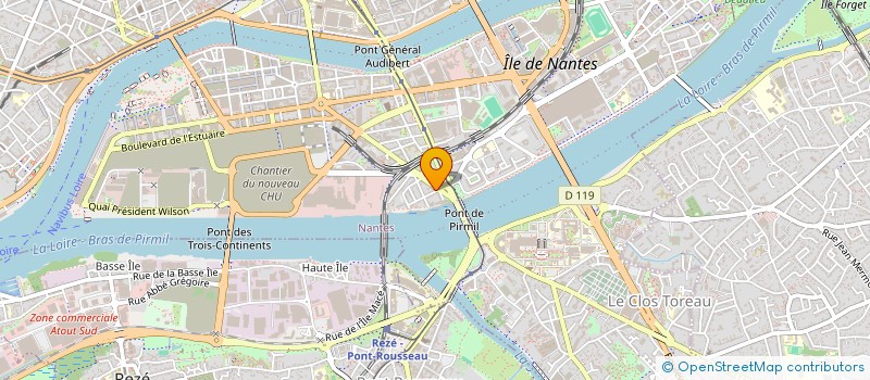 localisation de l'entreprise MONSIEUR HAMZA AQEEL  NANTES