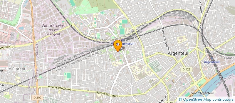 localisation de l'entreprise MONSIEUR HAMZA ARBIB  ARGENTEUIL