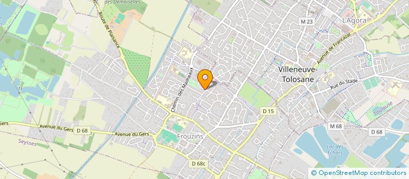 localisation de l'entreprise MONSIEUR HAMZA ARDICLI  FROUZINS