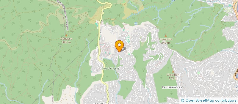 localisation de l'entreprise MONSIEUR HAMZA ARSENIJEVIC  ROQUEBRUNE-SUR-ARGENS