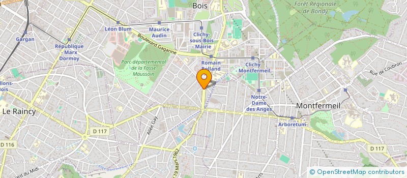 localisation de l'entreprise MONSIEUR HAMZA ASKOURA à CLICHY-SOUS-BOIS