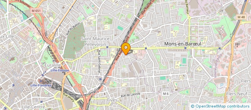 localisation de l'entreprise MONSIEUR HAMZA AZARHOUN  LILLE