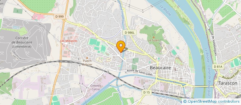 localisation de l'entreprise MONSIEUR HAMZA AZIZI KANDROUCH à BEAUCAIRE