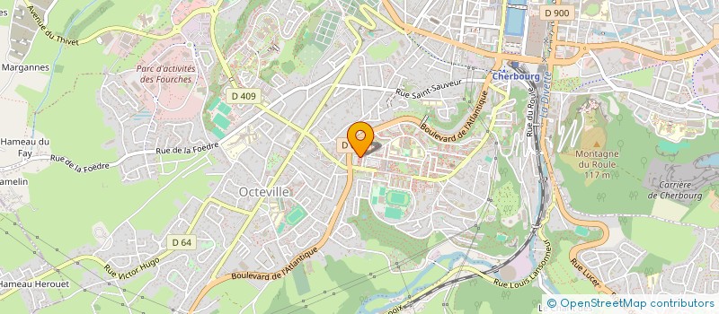 localisation de l'entreprise MONSIEUR HAMZA BAHA-EDDINE  CHERBOURG-EN-COTENTIN