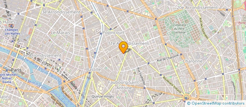 localisation de l'entreprise MONSIEUR HAMZA BAKIR  PARIS