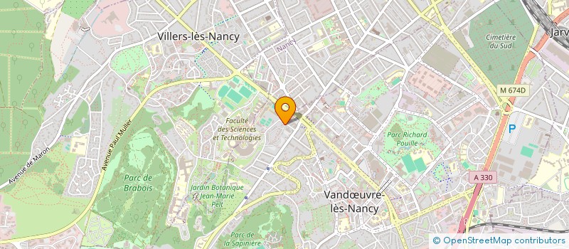 localisation de l'entreprise MONSIEUR HAMZA BARHOURHE  VANDUVRE-LES-NANCY