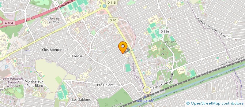 localisation de l'entreprise MONSIEUR HAMZA BAROUTI à VILLEPINTE