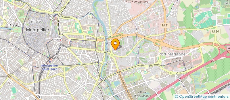 localisation de l'entreprise MONSIEUR HAMZA BAYOUB  MONTPELLIER