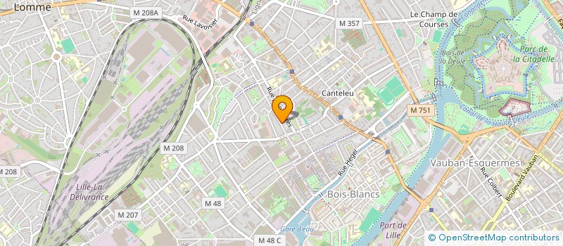 localisation de l'entreprise MONSIEUR HAMZA BCHIRI  LILLE