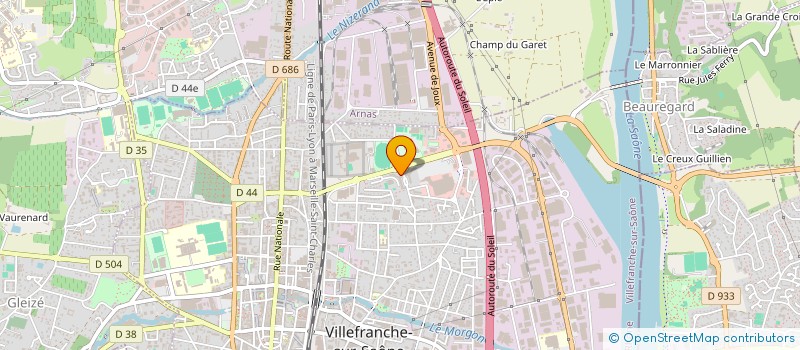 localisation de l'entreprise MONSIEUR HAMZA BECHARI  ALBIGNY-SUR-SAONE