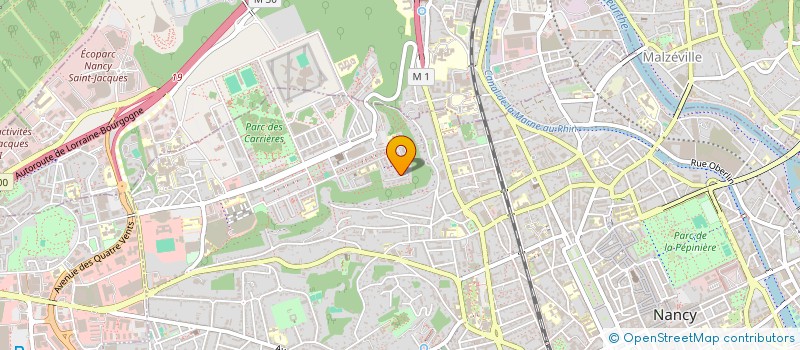 localisation de l'entreprise MONSIEUR HAMZA BEKHOUCHE  NANCY