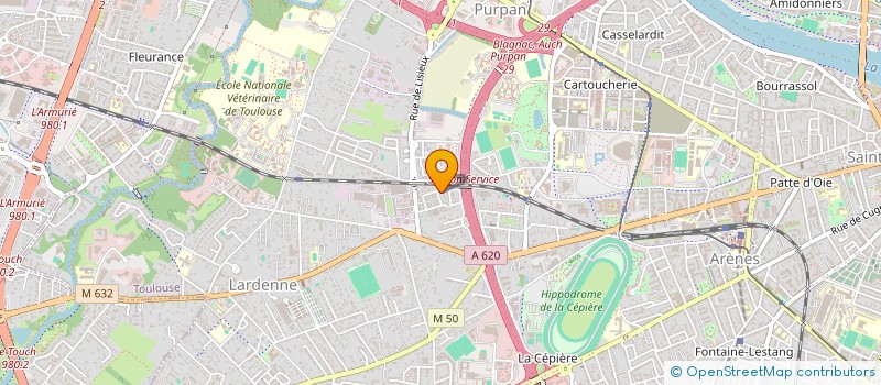 localisation de l'entreprise MONSIEUR HAMZA BELALIA à TOULOUSE