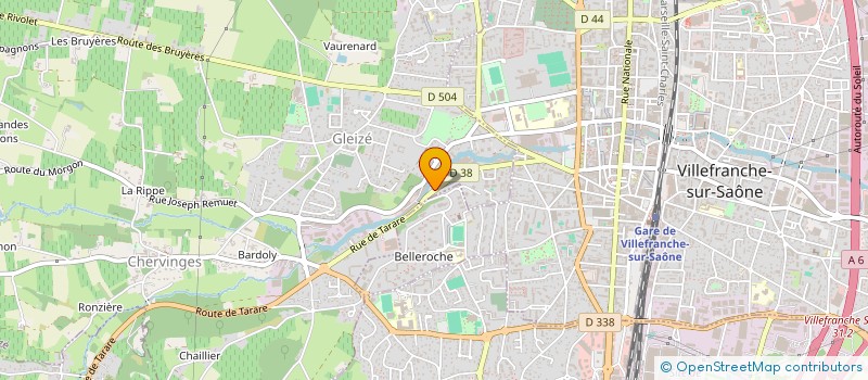 localisation de l'entreprise MONSIEUR HAMZA BELASRI  GLEIZE