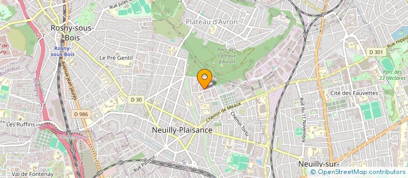 localisation de l'entreprise MONSIEUR HAMZA BELAYEL à NEUILLY-PLAISANCE