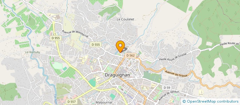 localisation de l'entreprise MONSIEUR HAMZA BELGACEM  DRAGUIGNAN