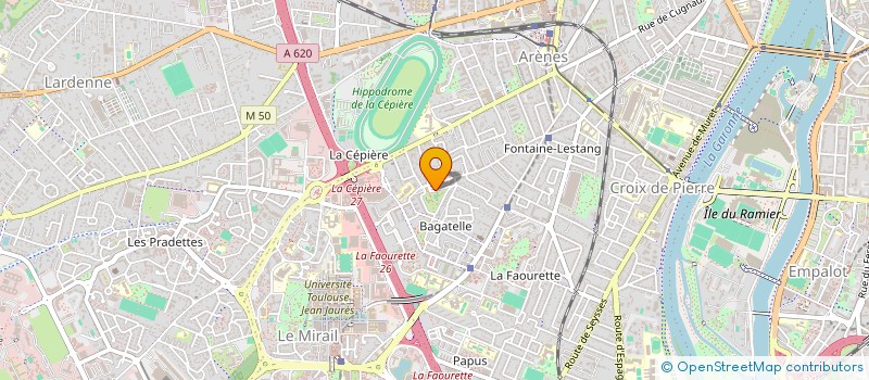 localisation de l'entreprise MONSIEUR HAMZA BELLAHOUEL à TOULOUSE