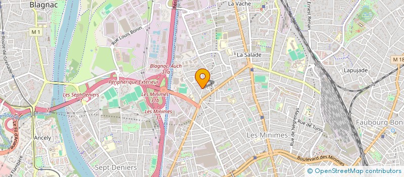 localisation de l'entreprise MONSIEUR HAMZA BEN AHMED à TOULOUSE