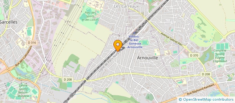 localisation de l'entreprise MONSIEUR HAMZA BEN AMARA  ARNOUVILLE