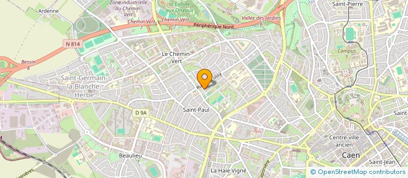 localisation de l'entreprise MONSIEUR HAMZA BEN AMOR à CAEN