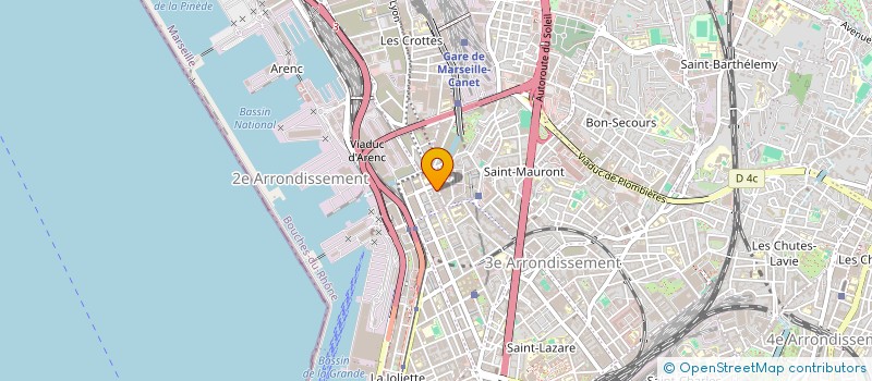localisation de l'entreprise MONSIEUR HAMZA BEN AOUISSI à MARSEILLE