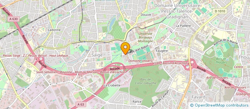 localisation de l'entreprise MONSIEUR HAMZA BEN HEFRA à PESSAC