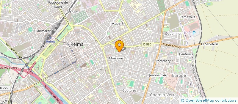 localisation de l'entreprise MONSIEUR HAMZA BEN KACEM  REIMS