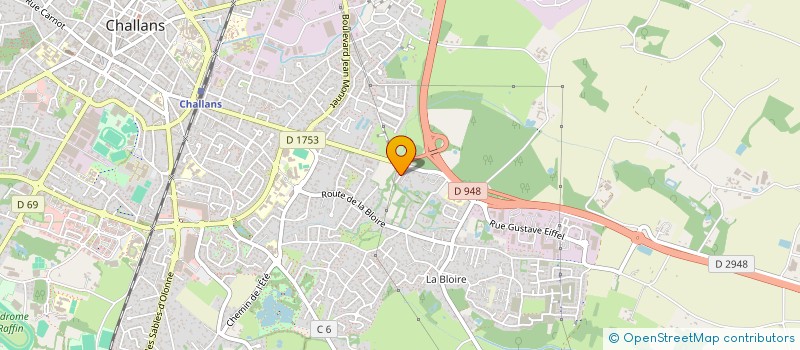 localisation de l'entreprise MONSIEUR HAMZA BEN OTHMAN  CHALLANS