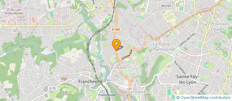 localisation de l'entreprise MONSIEUR HAMZA BEN OTHMEN  FRANCHEVILLE