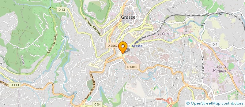 localisation de l'entreprise MONSIEUR HAMZA BEN SALAH  GRASSE