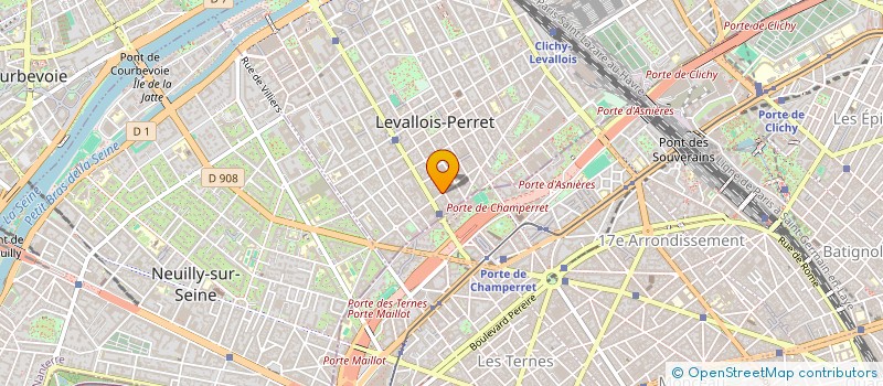 localisation de l'entreprise MONSIEUR HAMZA BENALLAL AKHDAR à LEVALLOIS-PERRET