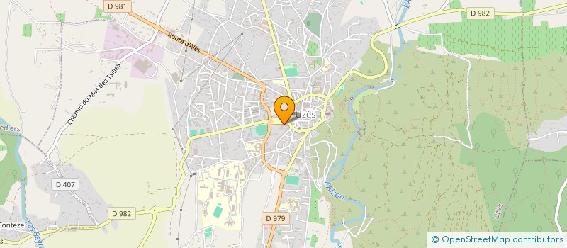 localisation de l'entreprise MONSIEUR HAMZA BENARBIA  UZES
