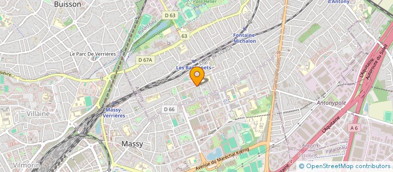 localisation de l'entreprise MONSIEUR HAMZA BENAYAD à ANTONY